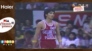#PBAClassicGames: 1984 All Filipino Cup Finals | CRISPA VS. GILBEY'S (July 15, 1984) - 4th QUARTER