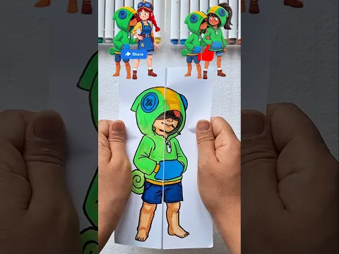 Sprunki OC Leon Brawl Stars Phase 2#craft #leonbrawlstars #art#leon #sprunki #sprunkioc