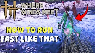 Where Winds Meet Guide - How To Run Fast Like Sonic