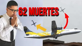 TERRIBLE ACCIDENTE💥ATR 72-500✈️Nadie sobrevivió