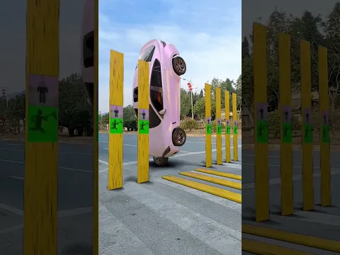 Very user-friendly zebra crossing design🤯3D Special Effects | 3D Animation #shorts #vfxhd