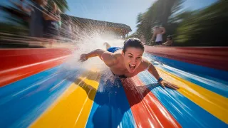 This Slide Is Really INSANE 😱😱(Planet Coaster 2) ll For Kids ll