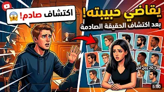 صدمة العمر: قاضى حبيبته بعد اكتشاف "قائمة الـ 20"! | خيانة لا يصدقها عقل 😱⚖️