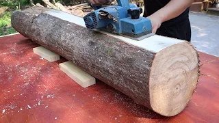 Incredible Woodworking Ideas With Impeccable Skill In Every Detail // Build A Large Table For Garden