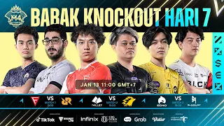 Bahasa Indonesia | Babak Eliminasi M4 Hari Ke-7 | Kejuaraan Dunia M4