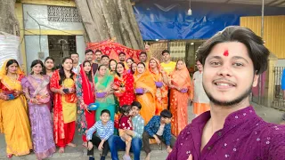 New Flat Me Sankata Mata Ji Ki katha Hoyi || Bhramari Mata Mandir Bhi Jana Hua  Puri Family Ke Sath
