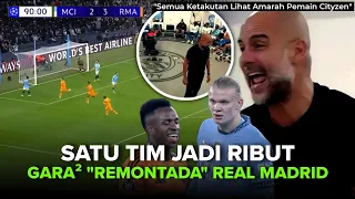 Emosi Guardiola MELEDAK DI RUANG GANTI !! Adu Mekanik Pemain Man City Kena COMEBACK Real Madrid 