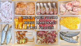 MEAL PREP DUA MINGGU 200RIBU,FOOD PREPARATION,PROTEIN STOK,YAKITORI,KATSU, AYAM MADU OVEN,TERIYAKI