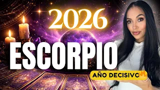 ESCORPIO LO QUE TE LLEGA EN 2026🔥PREDICCIONES