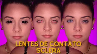 MINHAS LENTES DE CONTATO SCLERA - VALOR, COMO APLICAR, COMO RETIRAR...