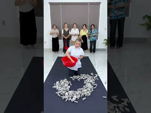 Money scratching challenge 💵 🤣#shorts #funny #office #games #video #challenge