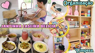 JANTINHA DELÍCIA COMPLETA🍲+ ORGANIZAÇÃO DAS COMPRAS DO MÊS|| LAVEI LOUÇA e MAIS💕-Josyanne Vidal