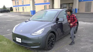 ASMR In a Tesla..