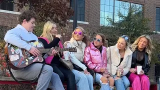 Singing to GORGEOUS girls ALL DAY PT 3 - Will Cullen serenading videos