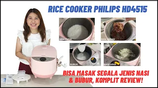 REVIEW RICE COOKER PHILIPS HD4515