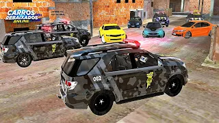 CARROS REBAIXADOS ONLINE | OPERAÇÃO MILITAR CERCA CARROS ESPORTIVOS EM RACHA NA FAVELA