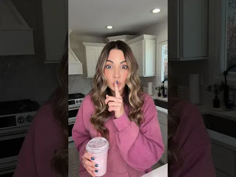 MAKE A STARBUCKS PINK DRINK IN 30 SECONDS!