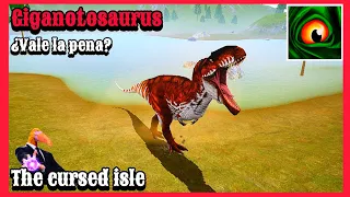 🔴¿Vale la pena el nuevo giganotosaurus🤔?...(THE CURSED ISLE 🦖)...#goldenpato #thecursedisle 