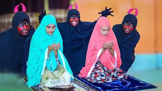 Devil's deception in women's prayers . Shaytan barrier to prayer . Shaitan VS Namaz . Woman Namaz