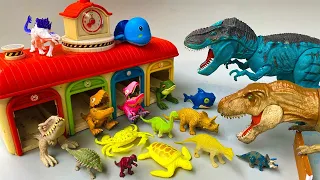 Unboxing Review Asmr Mamenchisaurus Jurassic World T-rex Carnotaurus Spinosaurus