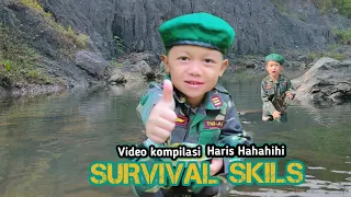 Video Terbaik Survival Skils Haris Hahahihi 