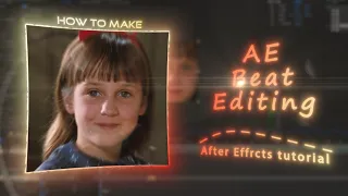 AE beat editing