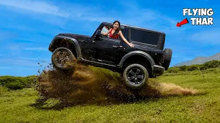 Modified Mahindra Thar 😈 Thar stunt ￼