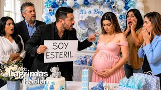 La acusó de engañarlo en pleno baby shower y frente a toda su familia.