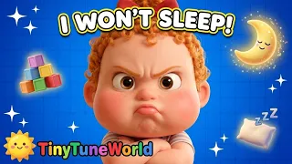 Why Do I Have to Sleep? 😴 | Bedtime Song | TinyTuneWorld Toddler Songs & Preschool Learning