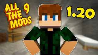 O INICIO de uma NOVA JORNADA na 1.20!! - Minecraft ATM 9 (1.20 + Mods) [NOVA SÉRIE]