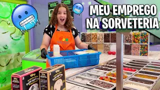 VIREI DONA DE UMA SORVETERIA POR UM DIA INTEIRO