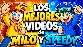 LOS MEJORES VIDEOS de MILO Y SPEEDY en ROBLOX!