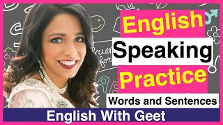English Speaking Practice | Daily Use Sentences | English Phrases for Beginners | English With Geet