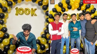 100k Subscribers Celebration 🎉 (vivek raghav) aajao aap log bhi ❤️💥