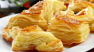 Kenapa Nggak Kepikiran Cara Baru Yang Mudah Ini Sebelumnya? Homemade Puff Pastry Gampang. Kue