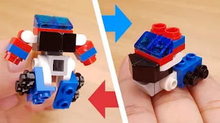 LEGO brick Trailer transformer robot tutorial Trailer Boy #OptimusPrime #LEGO #MOC #レゴ変形ロボ #레고변신로봇