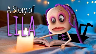Corto Animado de Terror 🕷️🎭 | Una Historia de Lila 🔮✨