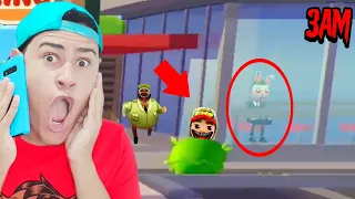 Encontrei o FRANK SECRETO no SUBWAY SURFERS as 3AM (Parte 3)