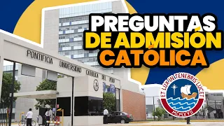 Preguntas tipo Admisión PUCP (POP) 2021-2022