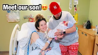 LIVEN FAMILY LABOR AND DELIVERY *MEET OUR SON*
