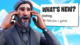 FORTNITE'S GOOFIEST UPDATE SO FAR...
