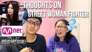 MNET Street Woman Fighter Ep 1 Review 스트릿우먼파이터 | Street Dancers Vomit to  [Charissahoo]
