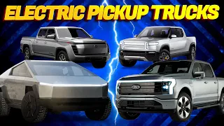 Electric Pickup Trucks Head to Head! | In Depth