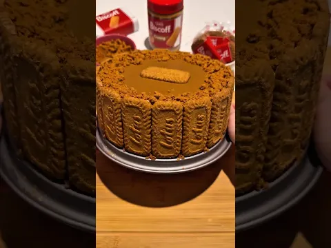 20 Minute Biscoff Cheesecake (No Bake!) 🔥