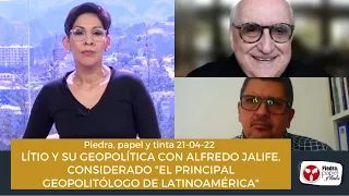 LÍTIO Y SU GEOPOLÍTICA CON ALFREDO JALIFE, CONSIDERADO "EL PRINCIPAL GEOPOLITÓLOGO DE LATINOAMÉRICA