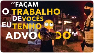 PMPR - PERTURBAÇÃO DO SOSSEGO - EU TENHO ADVOGADO