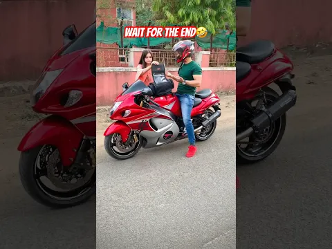 Yeh sab kon sikhata hai ladkiyo ko?🥲 #farazstuntrider #bikers #superbikes #hayabusa