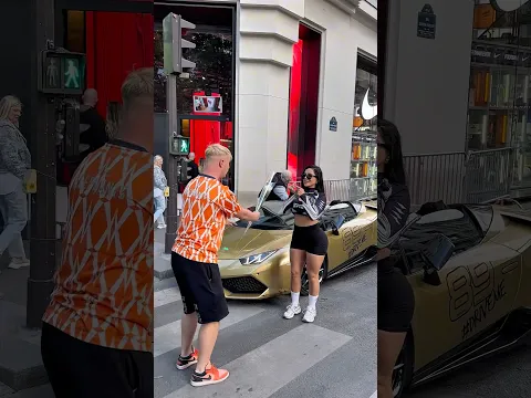 GIRLS VS LAMBORGHINI 🤮💔 #football #shorts #viralvideo #funnyvideo