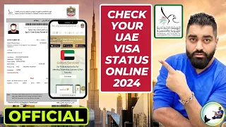 🇦🇪 How To Check UAE Visa Status Online With Passport 2024 | Dubai Visit visa Validity Check Online