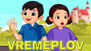 VREMEPLOV - HIT pesmica za decu | Putujemo kroz vreme | Edukativna pesma | Muzika za bebe |